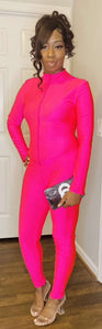 Pink Mesmerize Jumpsuit